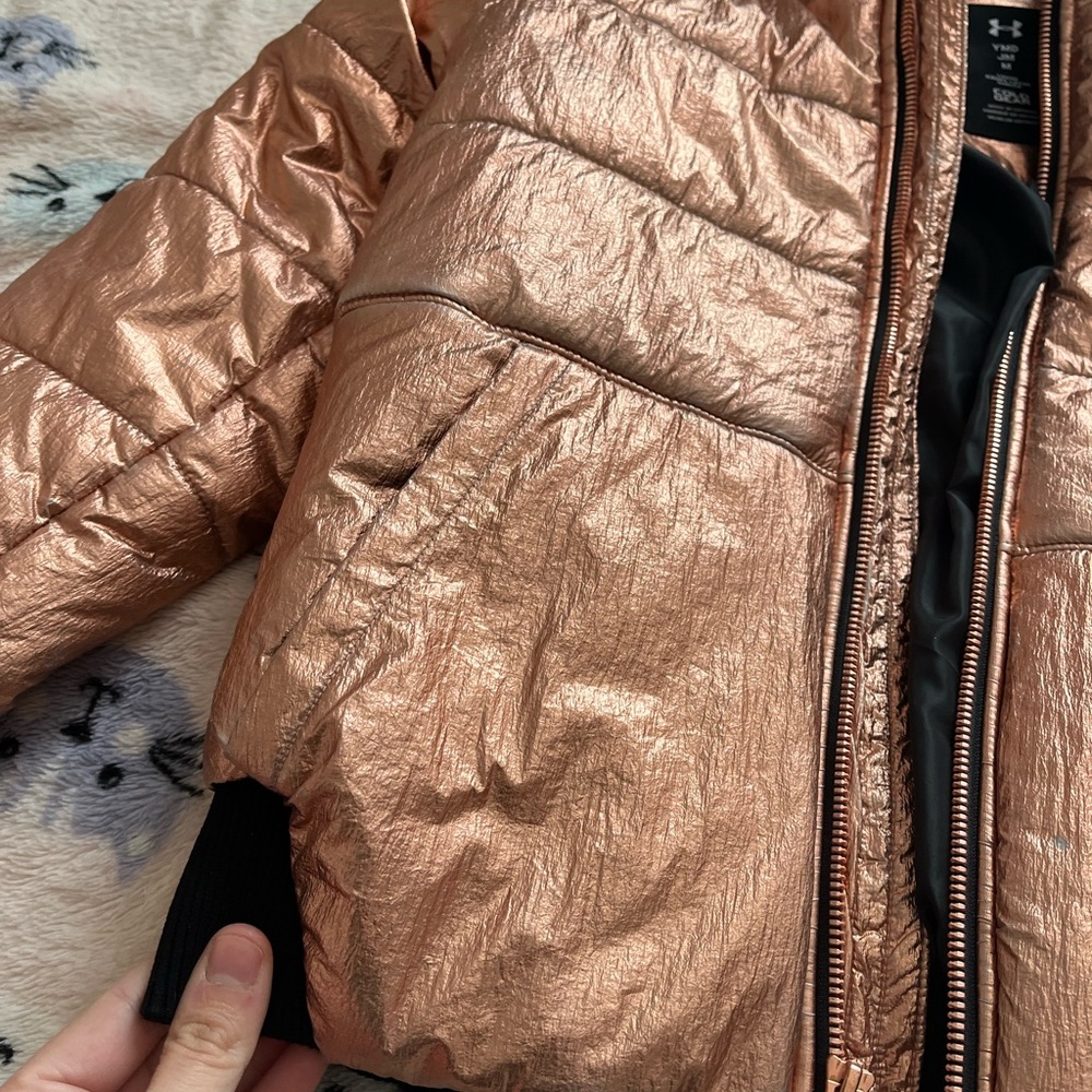 Girls Puffer Jacket - Picture 4 of 7